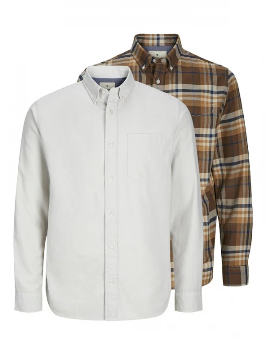 Foto van product JACK & JONES Overhemd 'Norris' gemengde kleuren