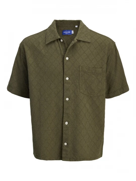 Foto van product JACK & JONES Overhemd olijfgroen
