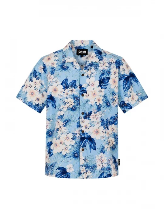 Foto van product JACK & JONES Overhemd 'Rivera' blauw / lichtblauw / lichtroze / wit