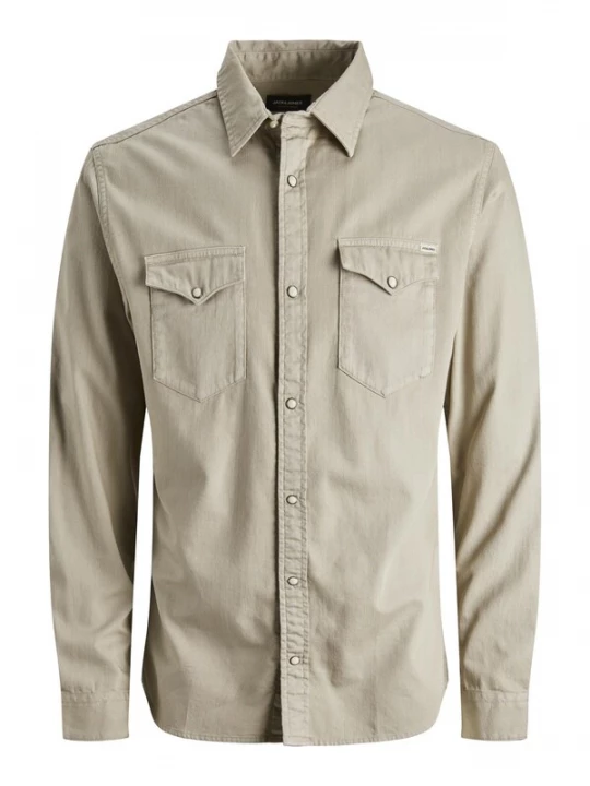 Foto van product JACK & JONES Overhemd 'Sheridan' taupe