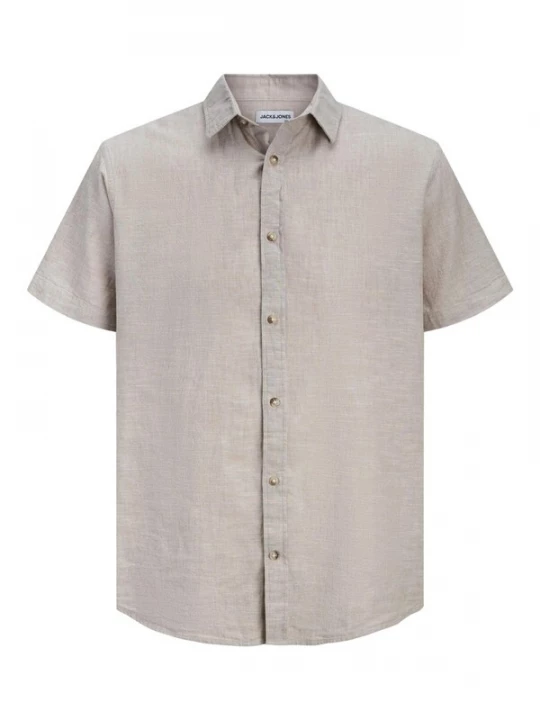 Foto van product JACK & JONES Overhemd 'summer' lichtbruin