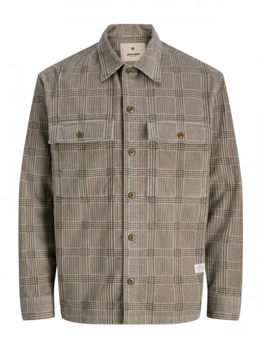 Foto van product JACK & JONES Overhemd 'WILL' bruin / lichtbruin