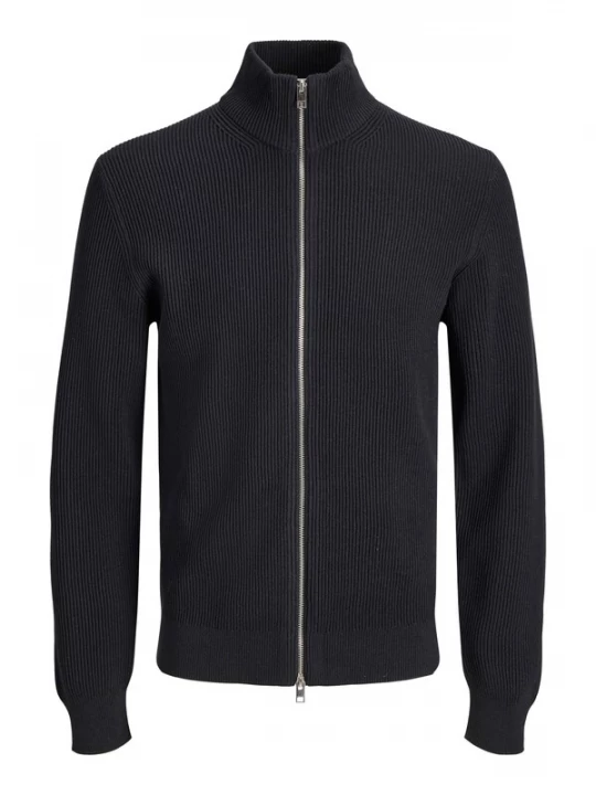 Foto van product Jack & Jones Plus Gebreid vest 'JJEPERFECT' zwart