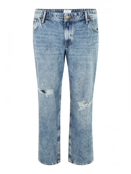 Foto van product Jack & Jones Plus Jeans 'Mike' blauw denim / bruin