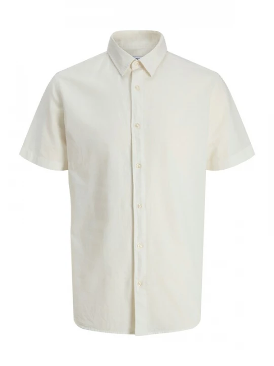 Foto van product Jack & Jones Plus Overhemd 'JJEBreeze' wolwit