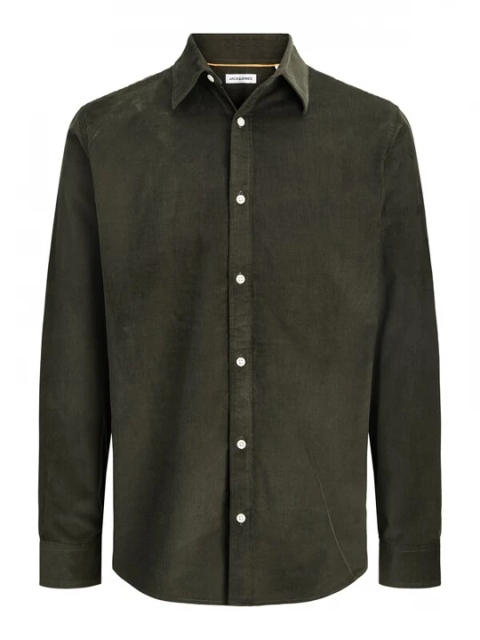 Foto van product Jack & Jones Plus Overhemd 'JJEFIELD' olijfgroen