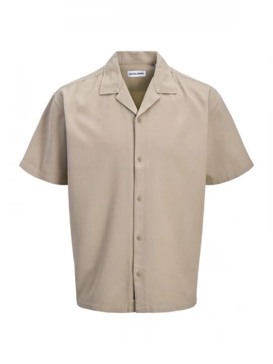 Foto van product Jack & Jones Plus Overhemd 'JJGLOBAL' kaki