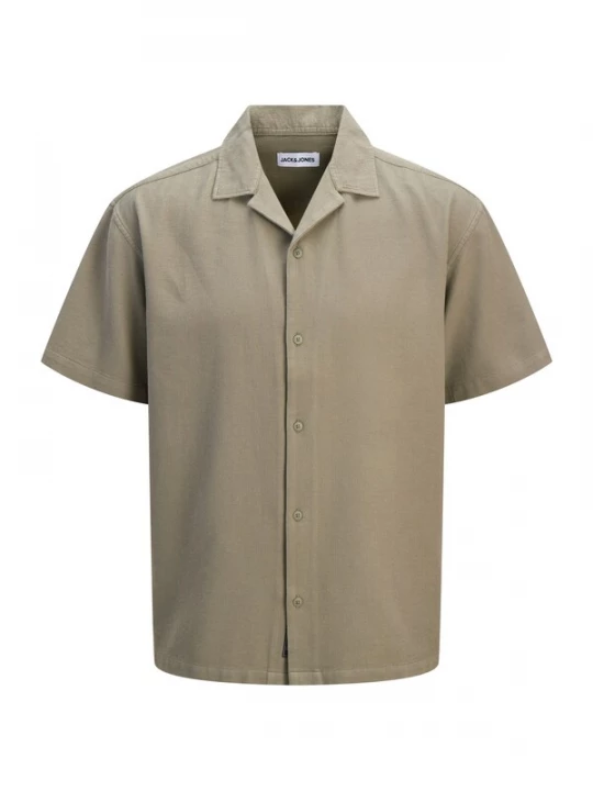 Foto van product Jack & Jones Plus Overhemd 'JJGLOBAL' taupe