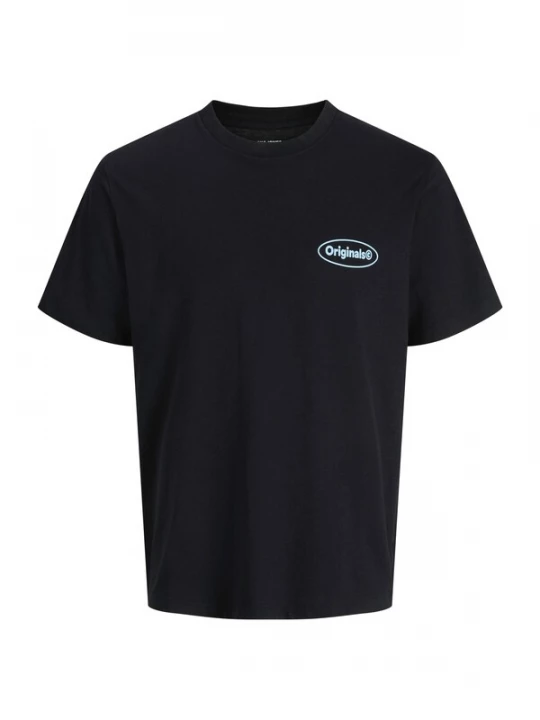 Foto van product Jack & Jones Plus Shirt crème / geel / watermeloen rood / zwart