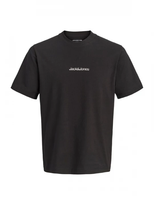 Foto van product Jack & Jones Plus Shirt 'JCOECHO' abrikoos / koraal / zwart / wit