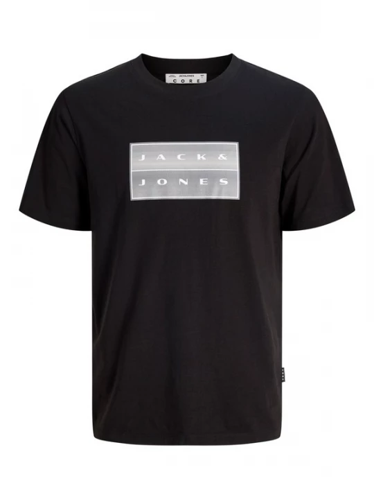 Foto van product Jack & Jones Plus Shirt 'JCOFUSION' grijs / zwart / wit