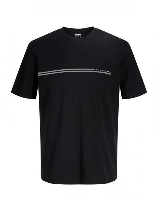 Foto van product Jack & Jones Plus Shirt 'JCOFUSION' zwart / wit