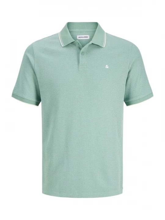 Foto van product Jack & Jones Plus Shirt 'JJEAustin' mintgroen / wit