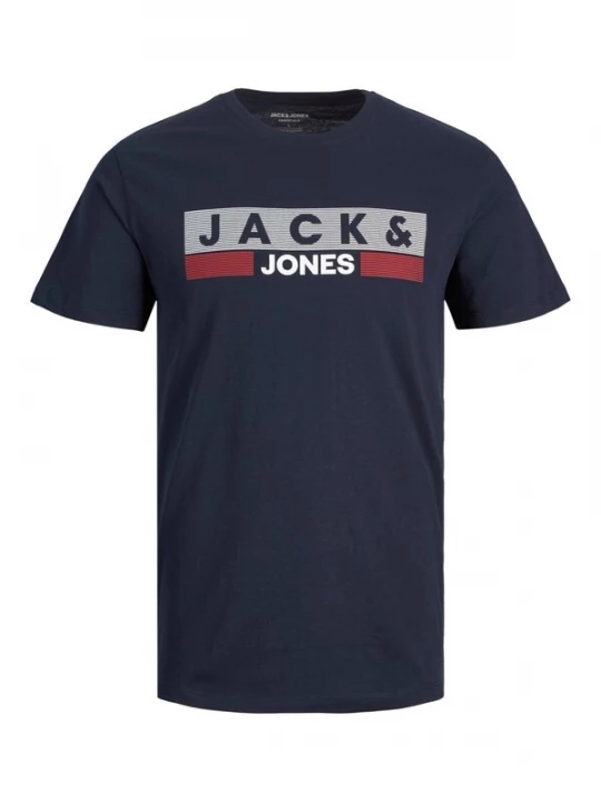 Foto van product Jack & Jones Plus Shirt 'JJECorp' blauw / grijs / bordeaux / wit