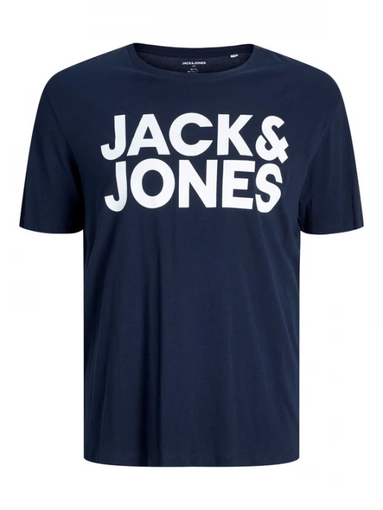 Foto van product Jack & Jones Plus Shirt 'JJECorp' navy / wit