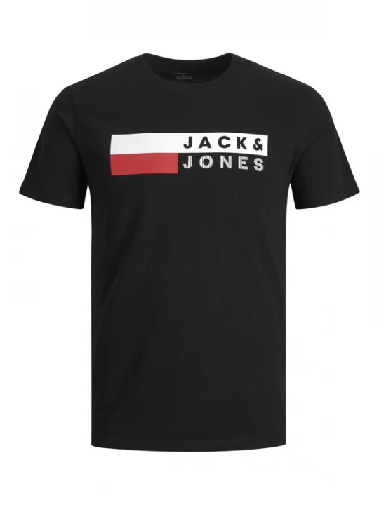 Foto van product Jack & Jones Plus Shirt 'JJECorp' rood / zwart / wit