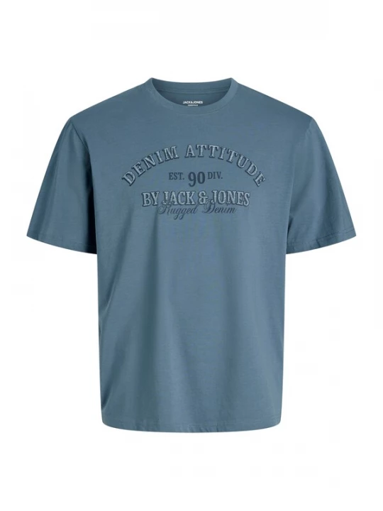 Foto van product Jack & Jones Plus Shirt 'JJEDenver' smoky blue / donkerblauw