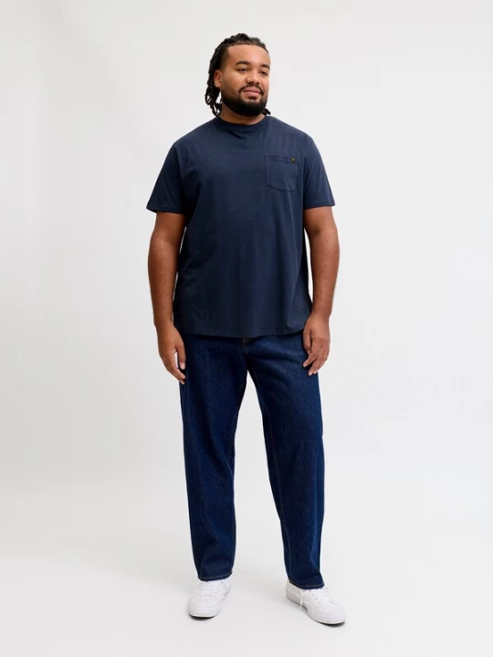 Foto van product Jack & Jones Plus Shirt 'JJEDOVER' navy