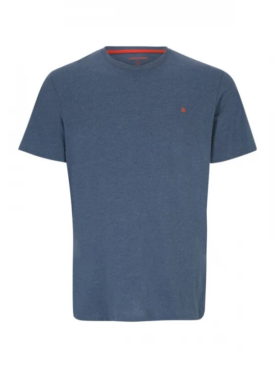 Foto van product Jack & Jones Plus Shirt 'JJEPaulos' blauw gemêleerd / bloedrood
