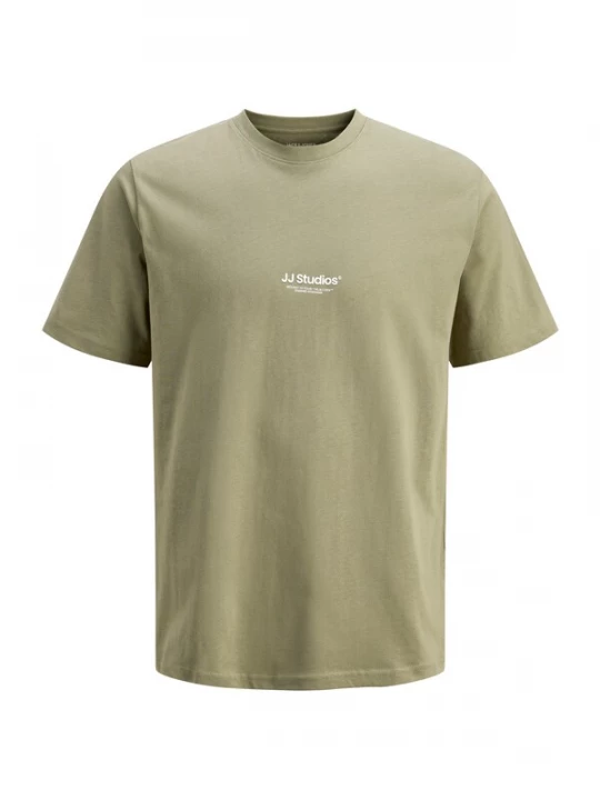 Foto van product Jack & Jones Plus Shirt 'JJESoho' kaki / wit