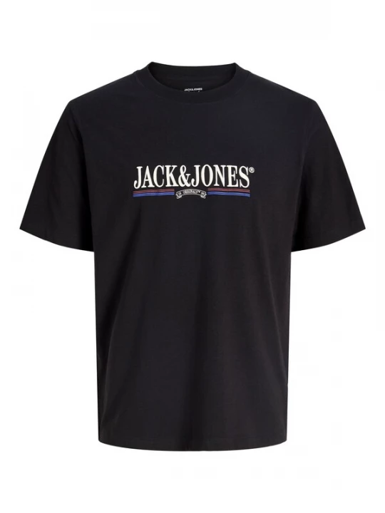 Foto van product Jack & Jones Plus Shirt 'JORFREDERIKSBERG' blauw / kersrood / zwart / wit