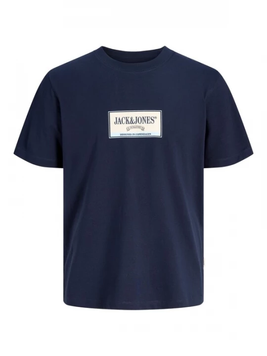 Foto van product Jack & Jones Plus Shirt 'JORFREDERIKSBERG' navy / wit