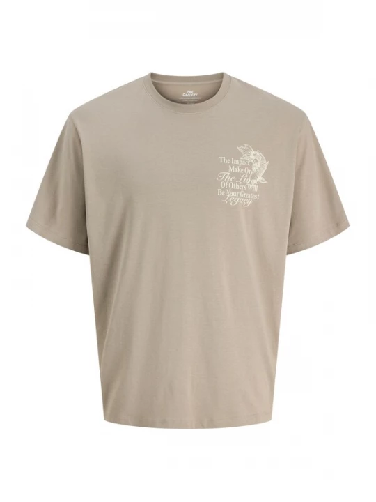 Foto van product Jack & Jones Plus Shirt 'JOROriental' kaki / wit