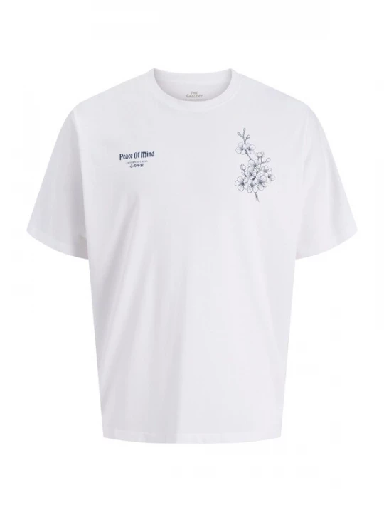 Foto van product Jack & Jones Plus Shirt 'JOROriental' zwart / wit