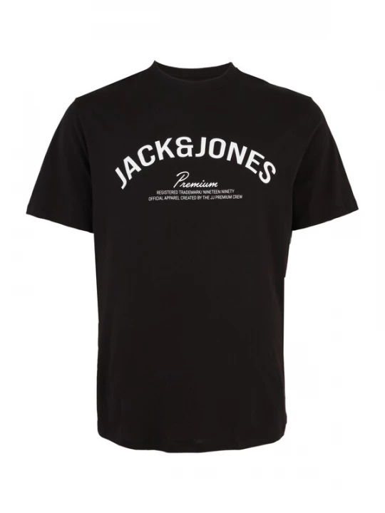 Foto van product Jack & Jones Plus Shirt 'JPRBLATOMMY' zwart / wit