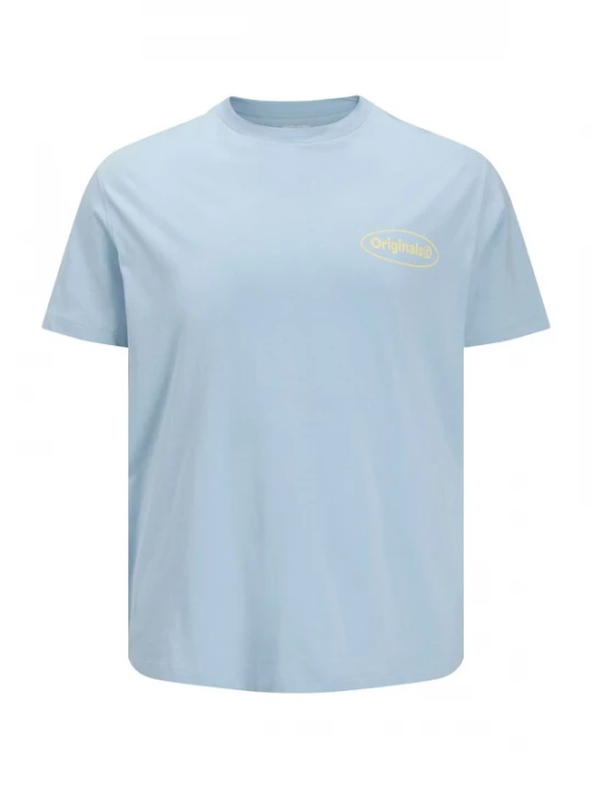 Foto van product Jack & Jones Plus Shirt lichtblauw / groen / rood / wit