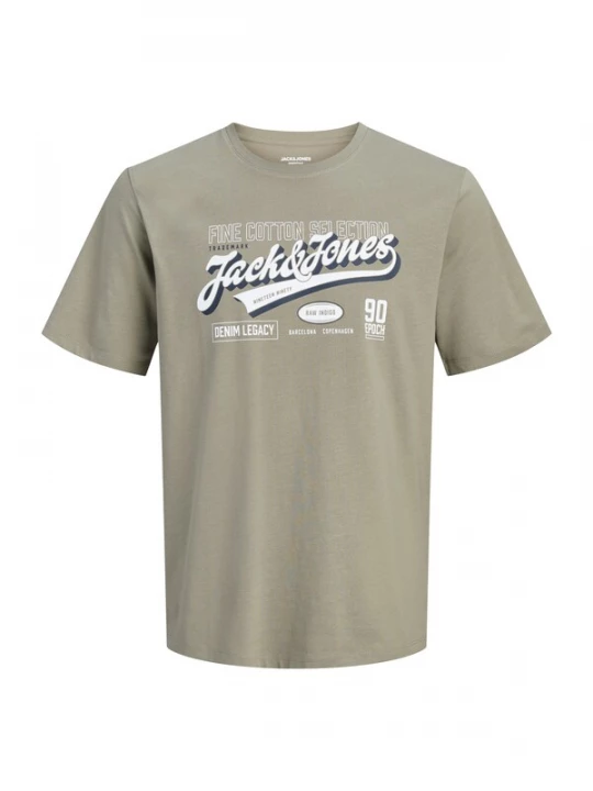 Foto van product Jack & Jones Plus Shirt navy / jade groen / wit