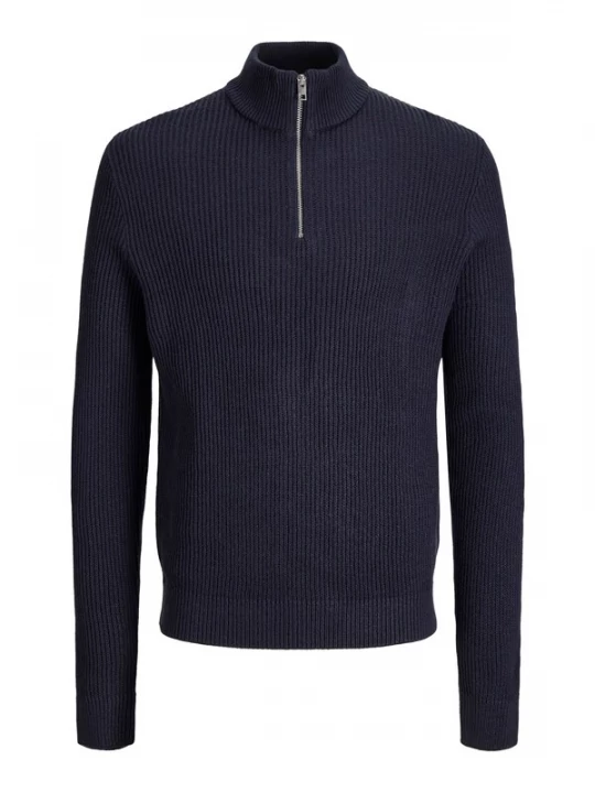 Foto van product Jack & Jones Plus Trui 'JJPANNEL' donkerblauw