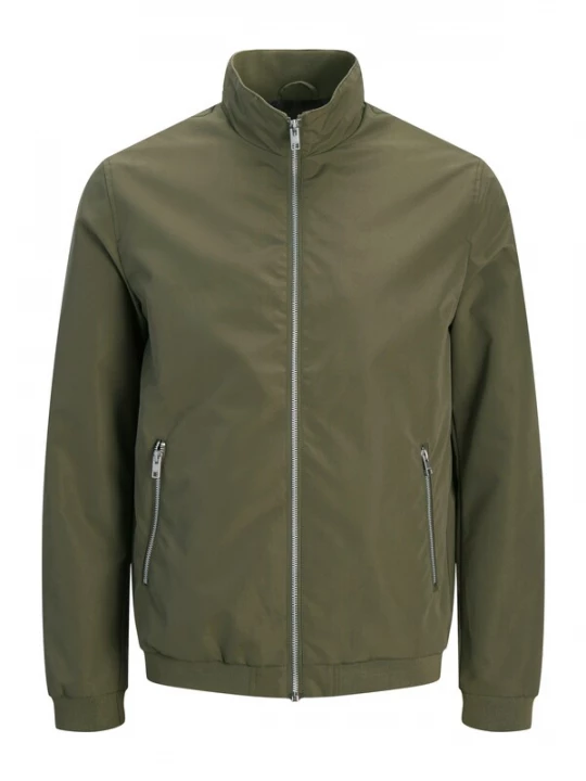 Foto van product Jack & Jones Plus Tussenjas 'JJERUSH' olijfgroen