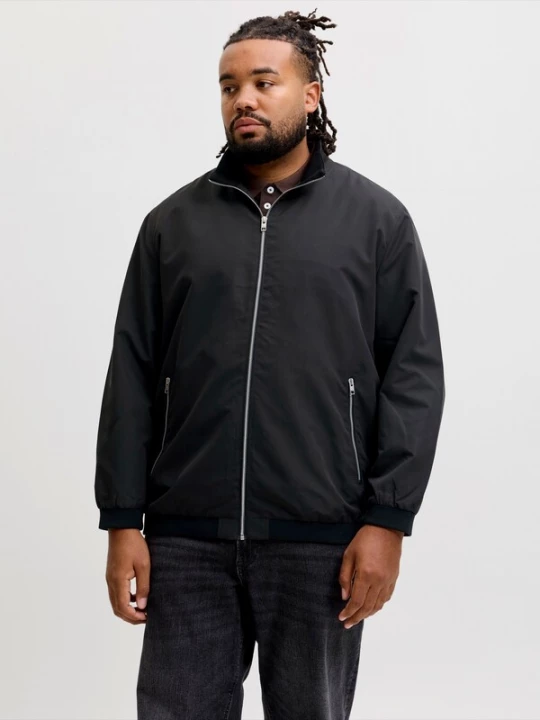 Foto van product Jack & Jones Plus Tussenjas 'JJERush' zwart