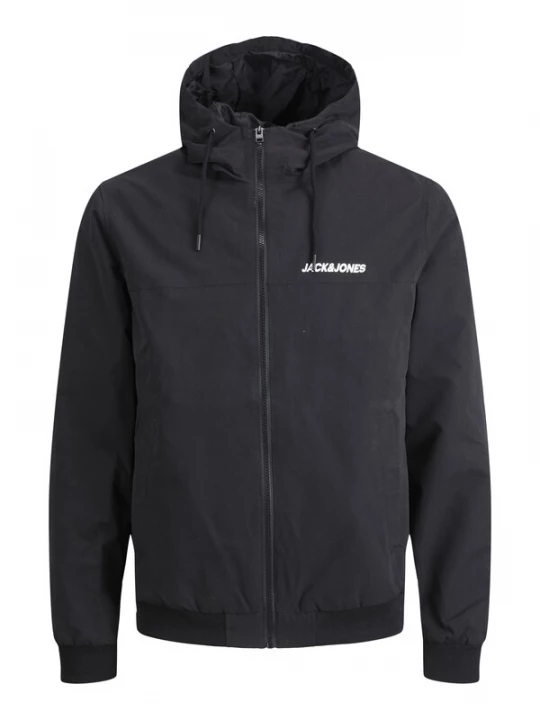 Foto van product Jack & Jones Plus Tussenjas 'JJERush' zwart / wit