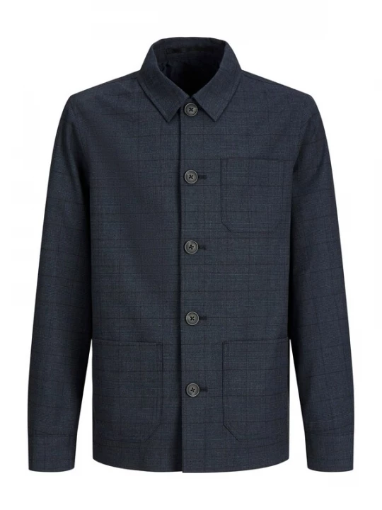 Foto van product Jack & Jones Plus Tussenjas 'JPRHARRY PEDRO' navy / nachtblauw