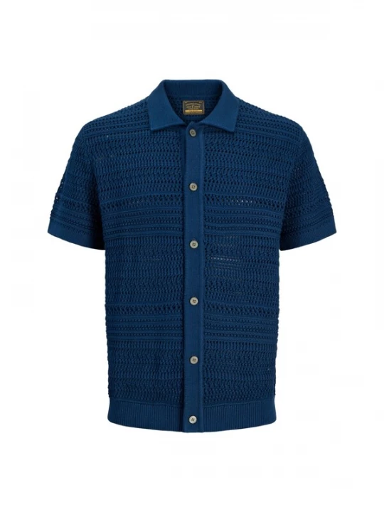 Foto van product Jack & Jones Premium Gebreid vest 'JPRBluhamilton' blauw