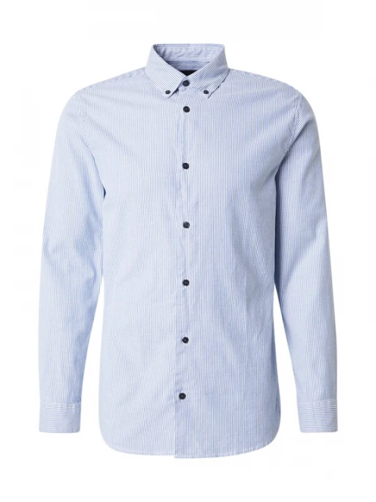 Foto van product Jack & Jones Premium Overhemd 'Blalewis' blauw / wit