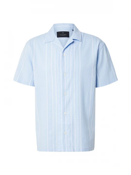 Foto van product Jack & Jones Premium Overhemd 'JPRBLARIVER' lichtblauw / wit