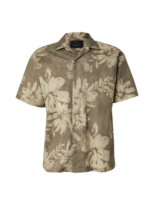 Foto van product Jack & Jones Premium Overhemd 'JPRBLAVENICE' kaki / olijfgroen