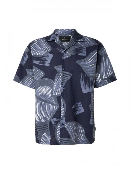 Foto van product Jack & Jones Premium Overhemd 'JPRBLAVENICE' marine / saffier / wit