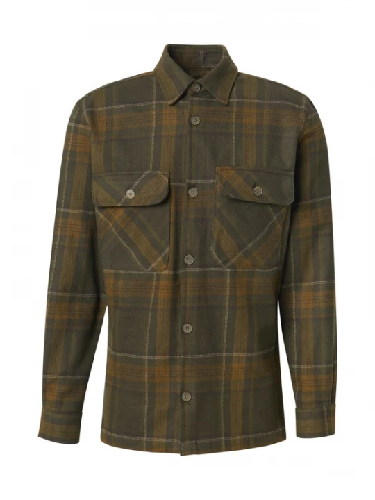 Foto van product Jack & Jones Premium Overhemd 'JPRRAYLE' olijfgroen / donkergroen