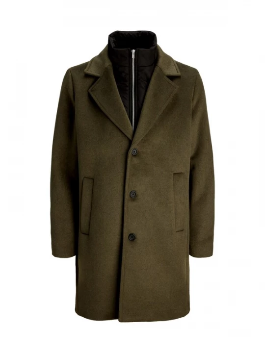 Foto van product Jack & Jones Premium Tussenjas 'JPBBlastanford' olijfgroen / zwart