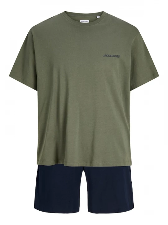 Foto van product JACK & JONES Pyjama kort 'JACEVEREST' navy / riet