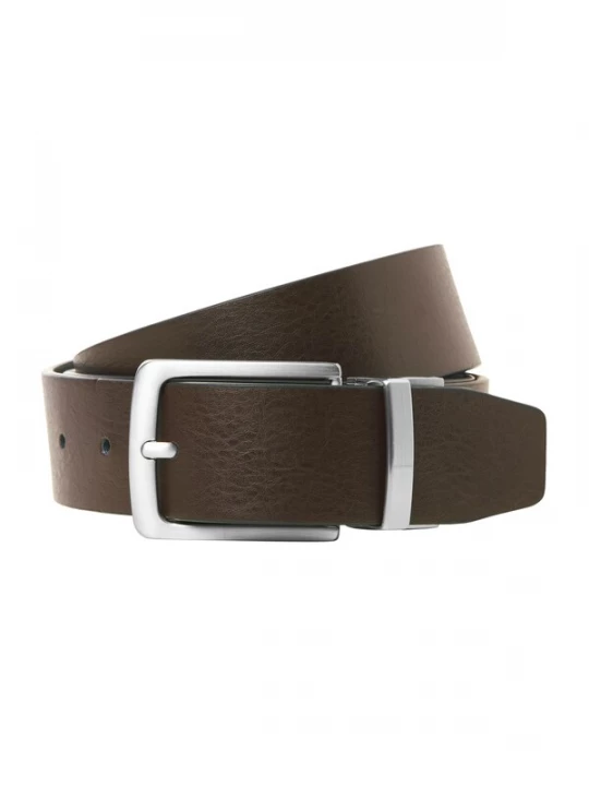 Foto van product JACK & JONES Riem 'JACRIO' bruin / zwart
