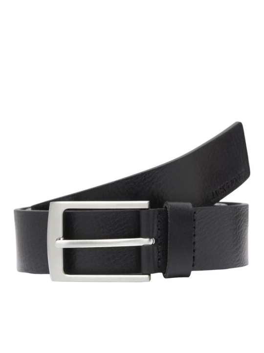 Foto van product JACK & JONES Riem 'Stockholm' zwart / zilver