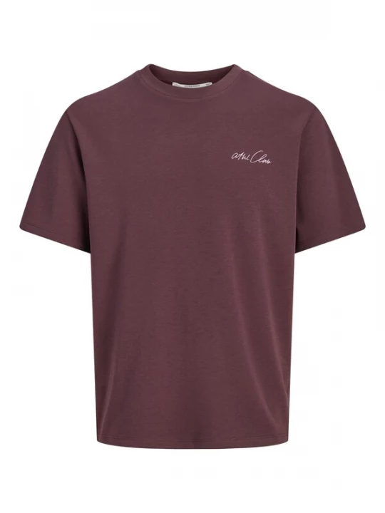 Foto van product JACK & JONES Shirt 'Abstract' bordeaux