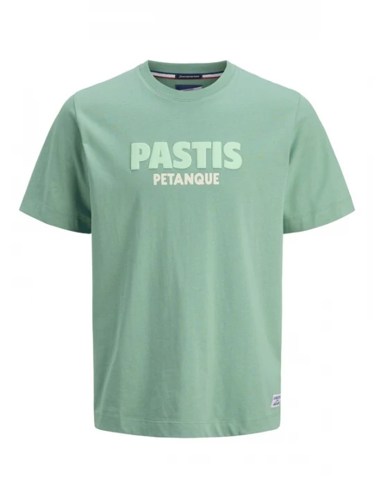 Foto van product JACK & JONES Shirt 'Amalfi' crème / mintgroen / pastelgroen