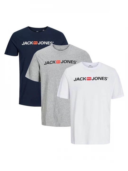 Foto van product JACK & JONES Shirt 'Basic' donkergrijs