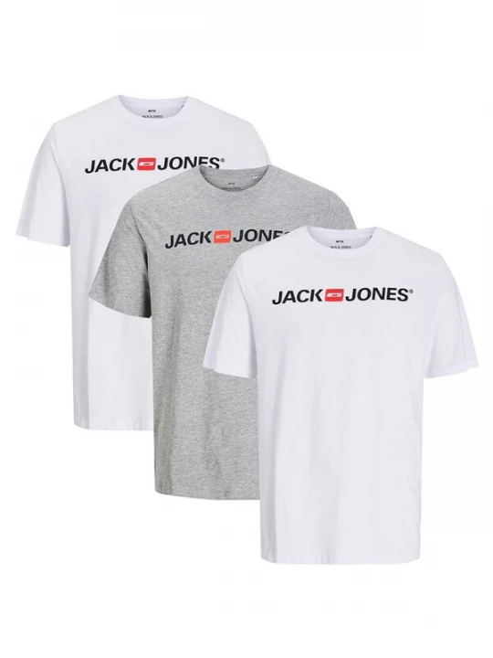 Foto van product JACK & JONES Shirt 'Basic' grijs